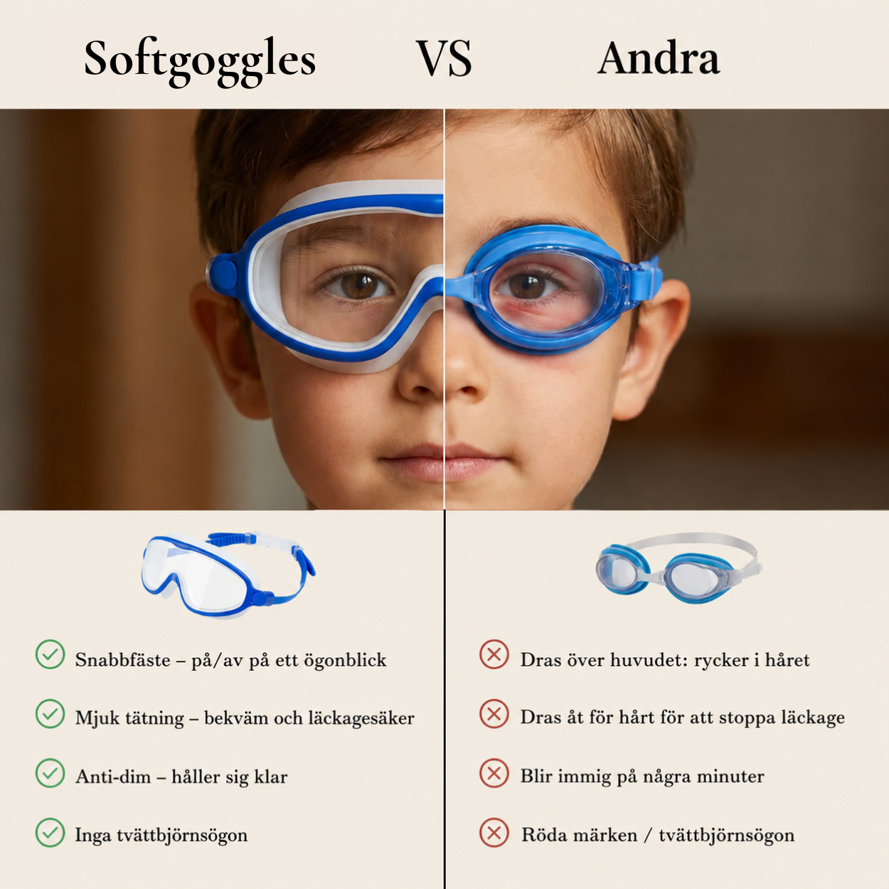 Softgoggles
